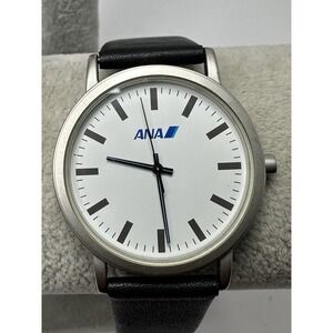 Seiko V701-7080 New Battery ANA All Nippon Airways 34MM 7.75" Airline Rare N21